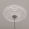 Ekena Millwork Alexa Ceiling Medallion (Fits Canopies up to 2 7/8"), 20 1/2"OD x 1 7/8"P, Primed White CM20AL - alternate 8